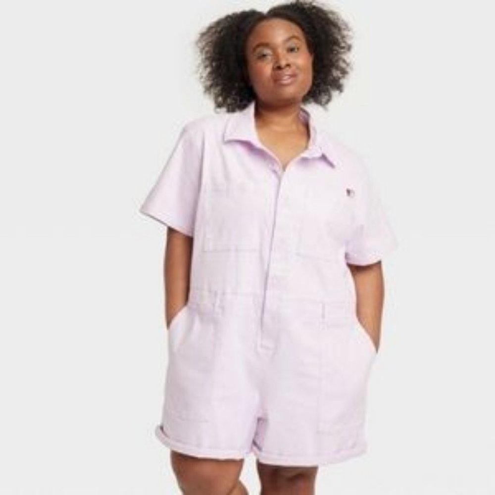 NWOT Target Pride Romper Boilersuit Lavender jumpsuit new